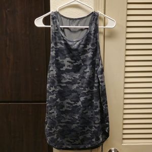 BYLT Medium Drop Cut Camo Tank
